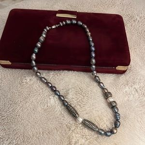 Baroque Freshwater Pearls from Spain. Hand tied. 21” EUC